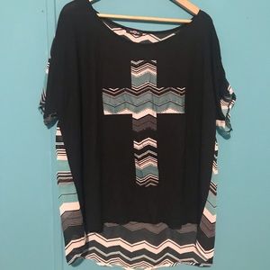 Ransom 2x Top chevron and shear backing CROSS